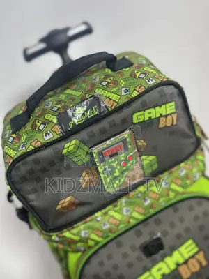 Game Boy Kids Trolley School Bag