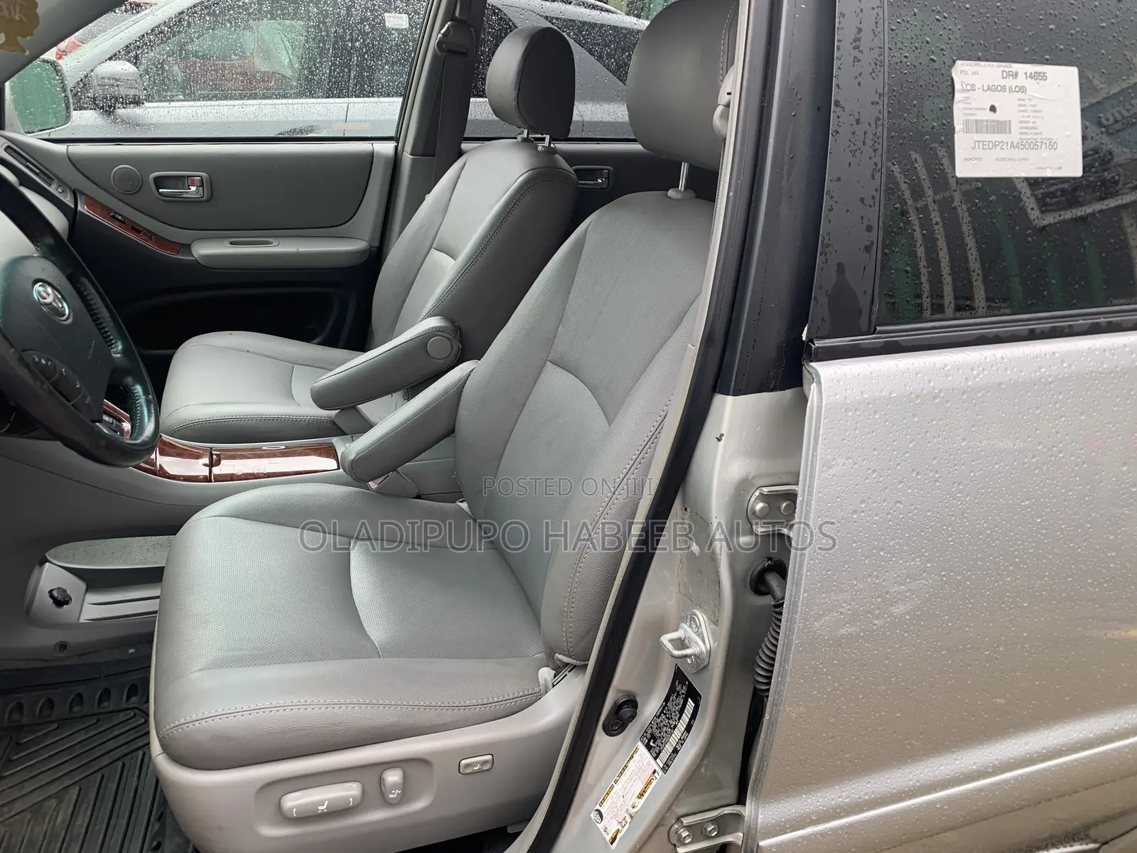 Toyota Highlander Limited V6 2005 Silver
