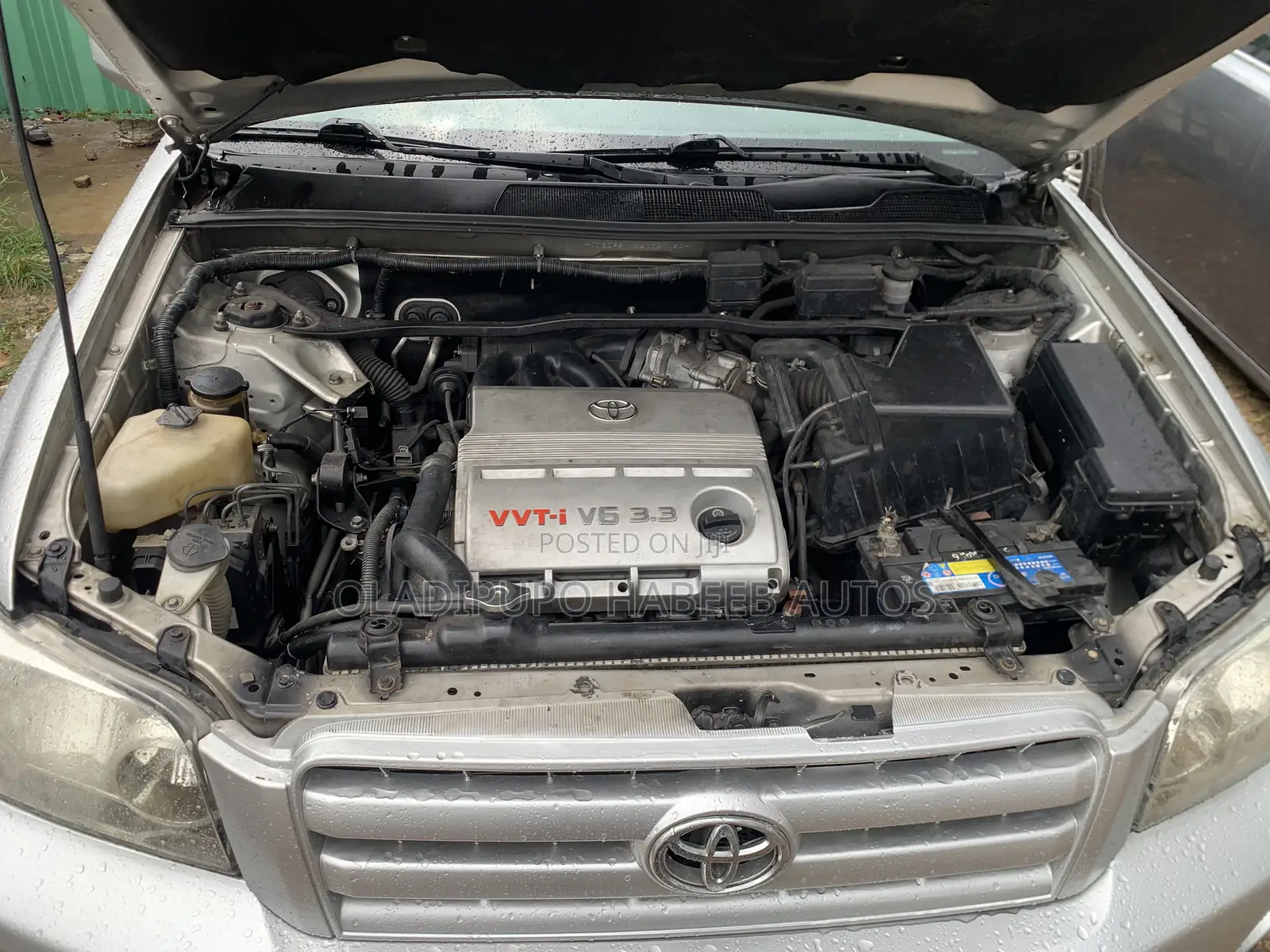 Toyota Highlander Limited V6 2005 Silver
