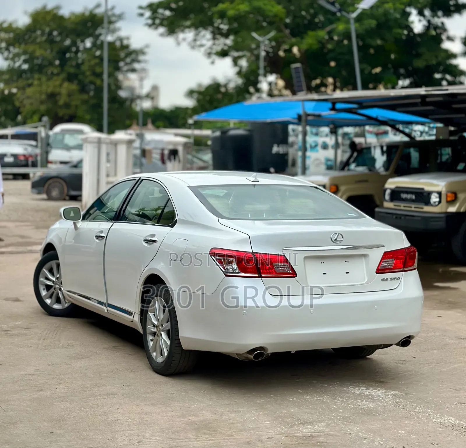 Lexus ES 2012 White