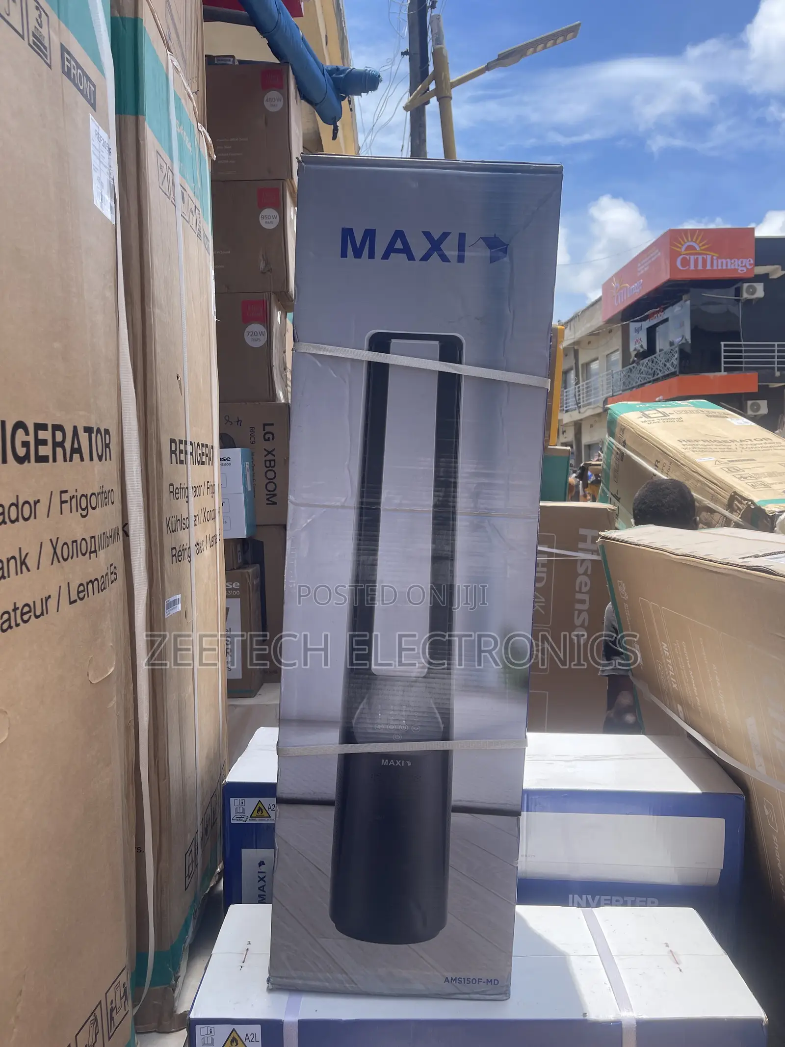 Maxi Bladeless Digital Tower Fan