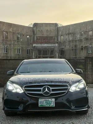 Mercedes-Benz E350 2015 Black