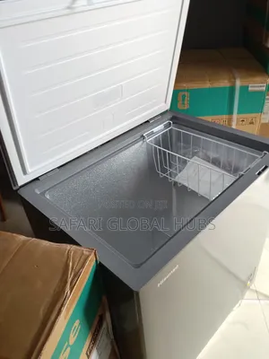 Brand New Hisense 198l Single Door Freezer With Movable Wheels