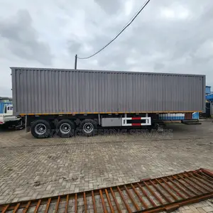 Three Axle Box Body Semi Trailer - 60Tons