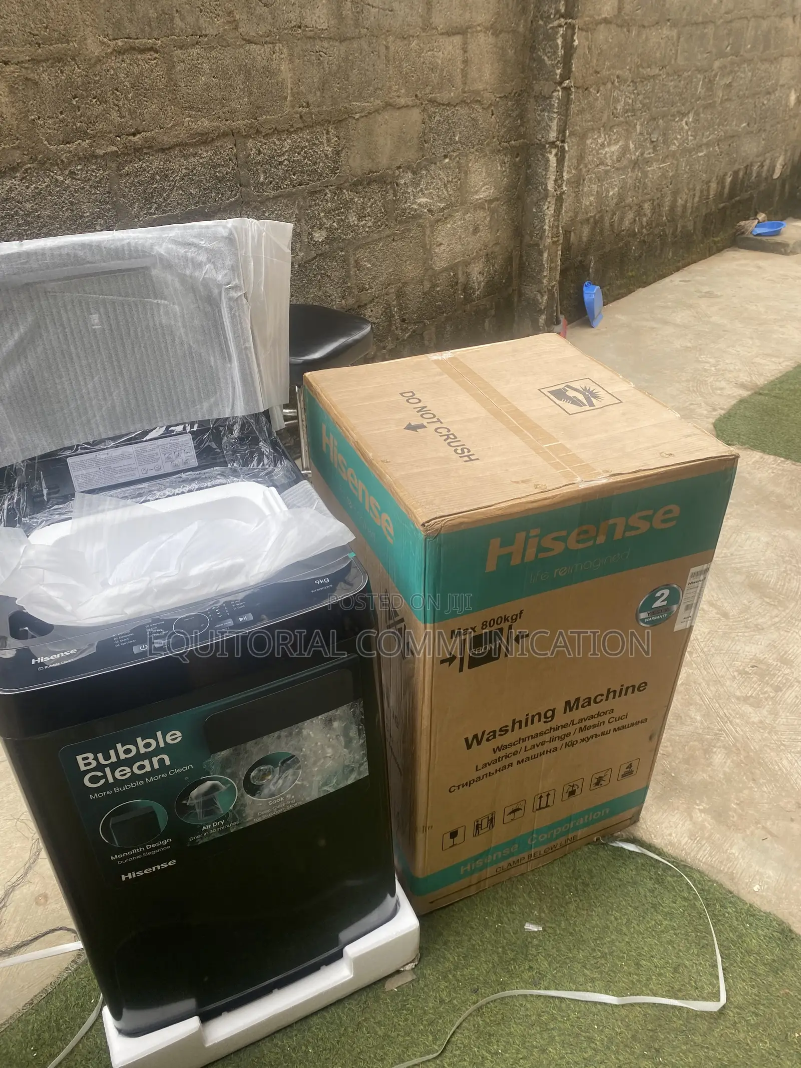 Hisense Automatic 9KG Washing Machine for Household
