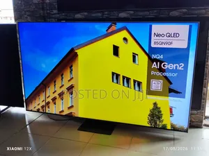 Boxed 85" Samsung Neo Qled 4k QN90F 144Hz Refresh Rate Gaming Smart TV