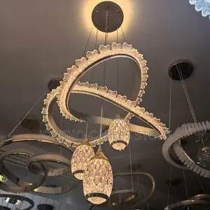 Trio-Twisted Dropping Lights Chandelier