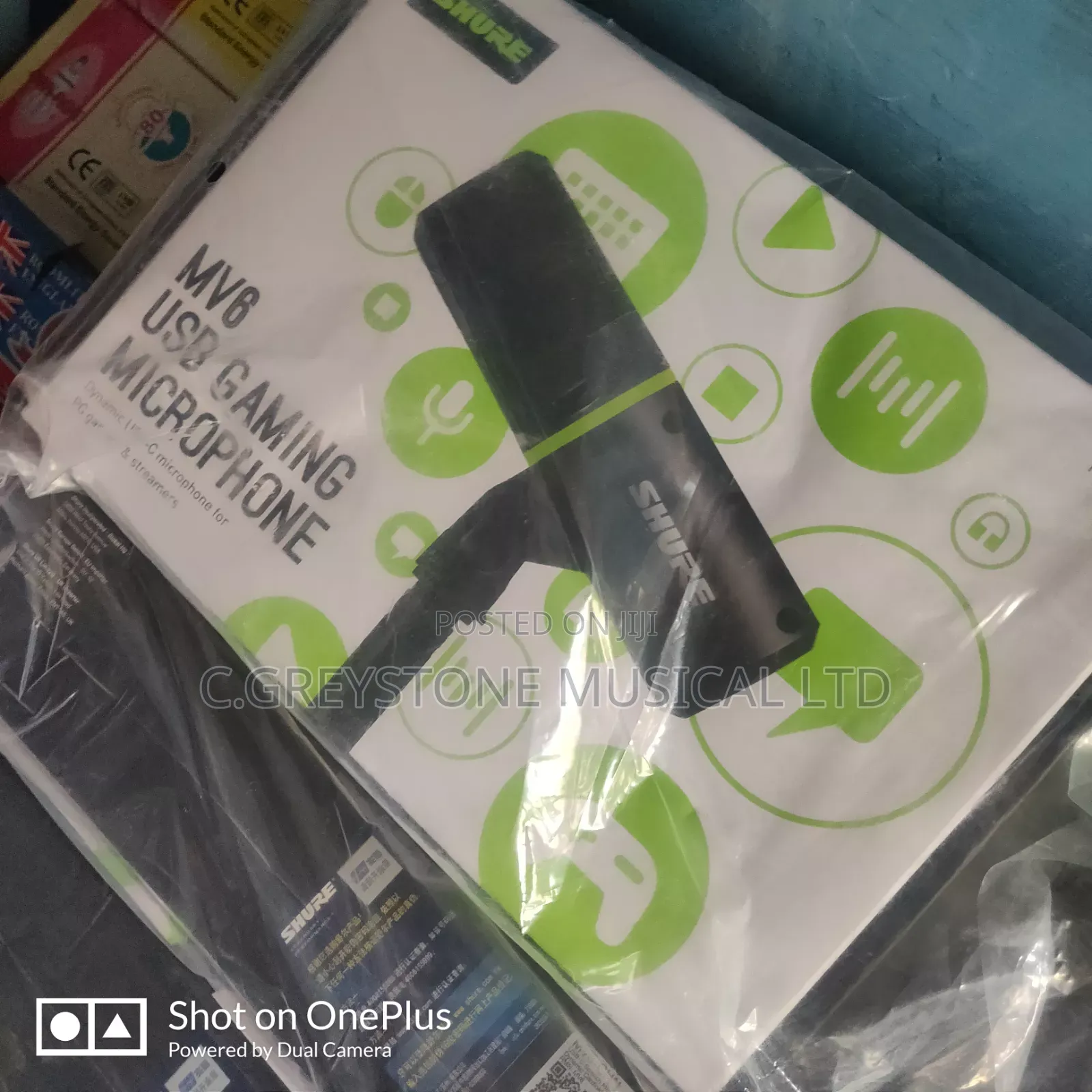 MV6 Dynamic Microphone Shure