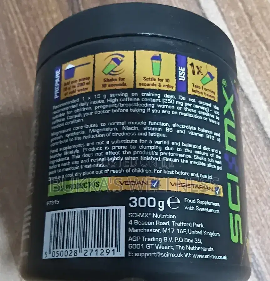SCIMX Xplode Pre-Workout 300g – Energy, Focus Workout Performance