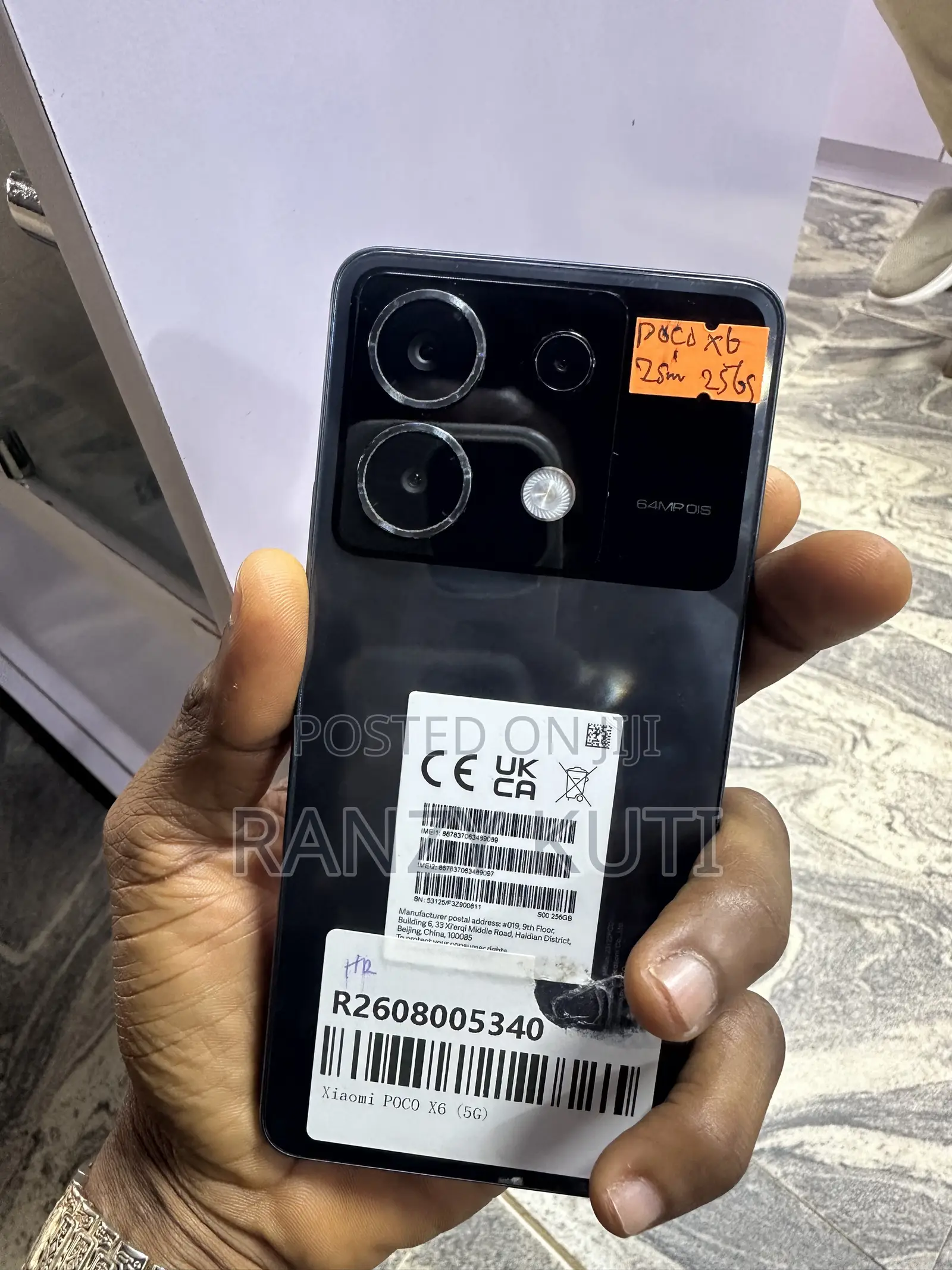 Xiaomi Poco X6 256 GB Black