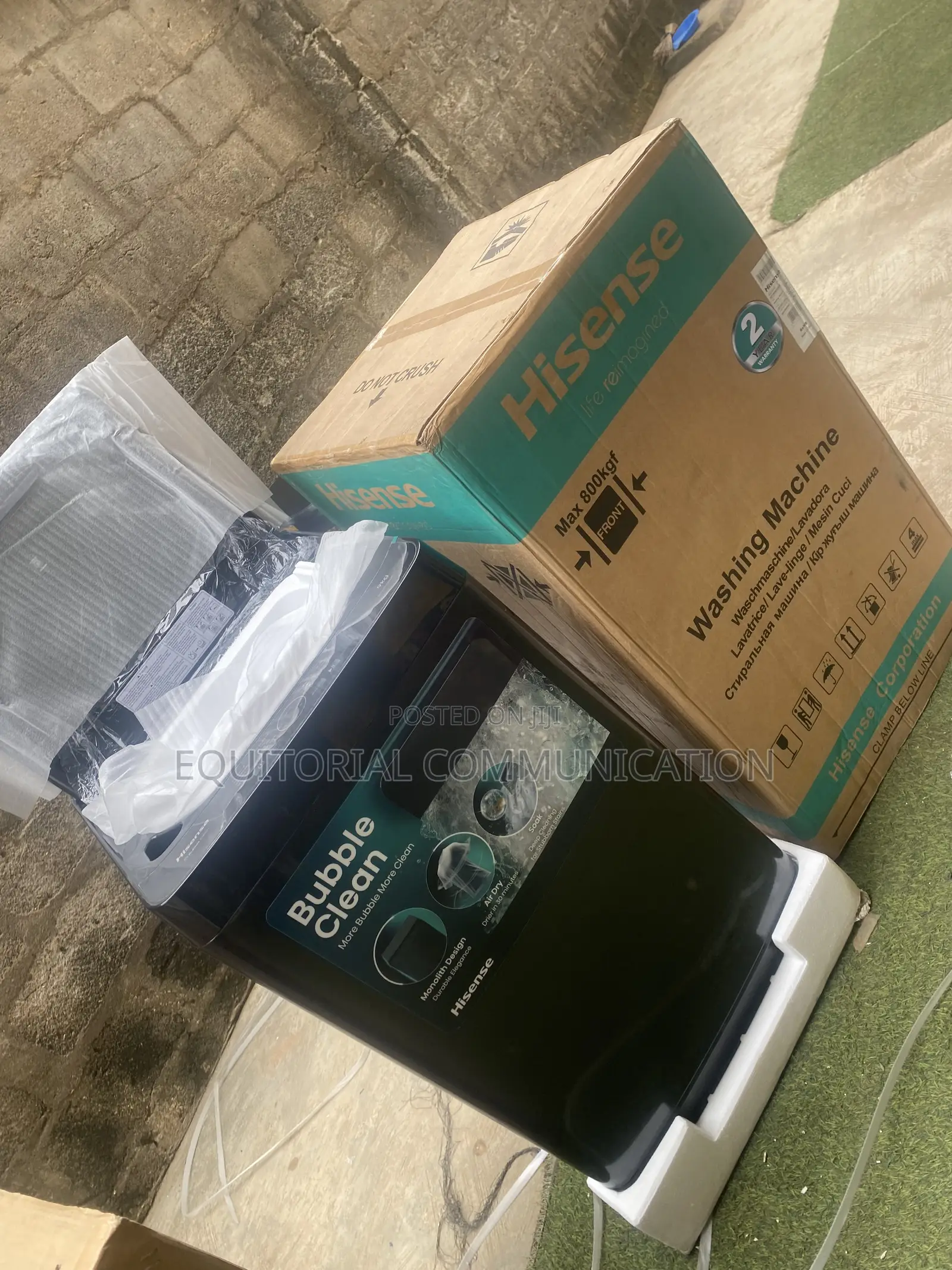 Hisense 9KG Automatic Washer for Everyday Laundry