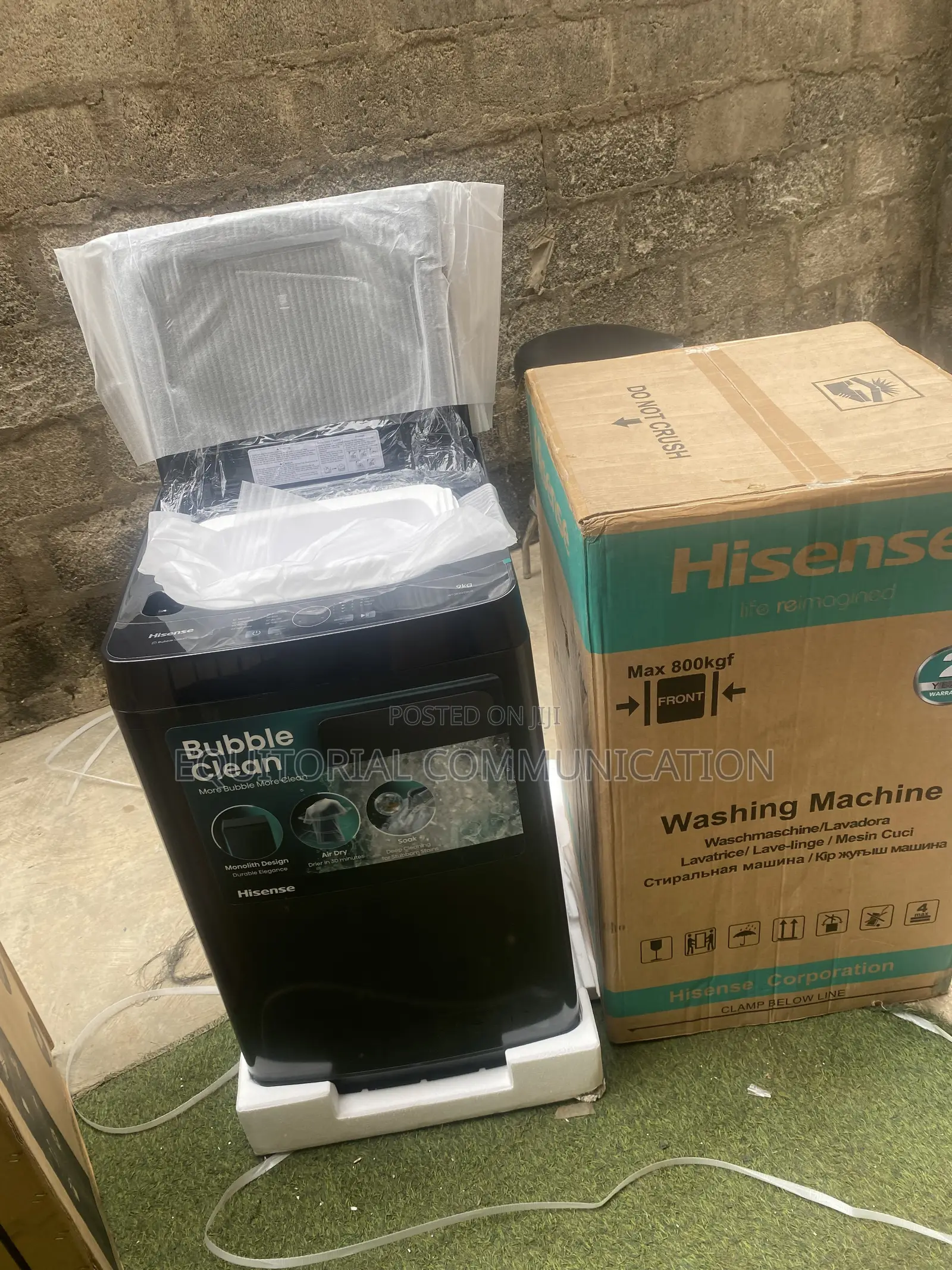 Hisense Automatic Clothes Washer 9KG