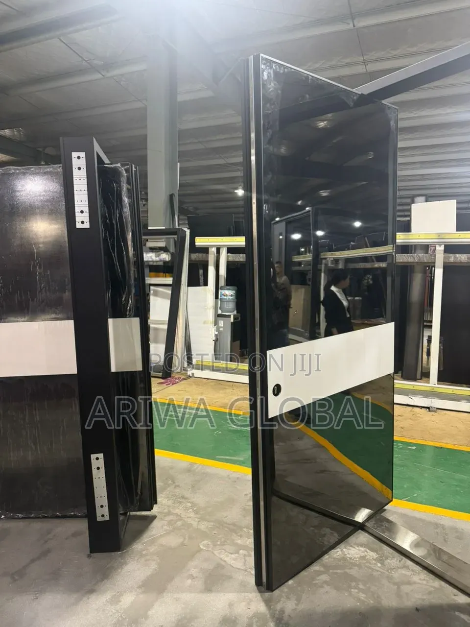 4ft by 8ft Pivot Security Door