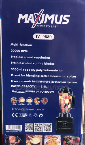 Maximus Heavy Duty Multi-Function Blender