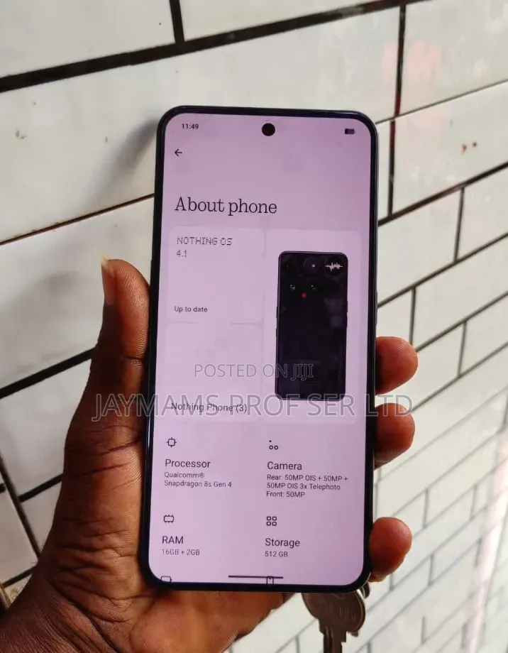 Nothing Phone 3 512 GB Black