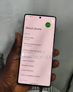 Google Pixel 7 Pro 256 GB Black