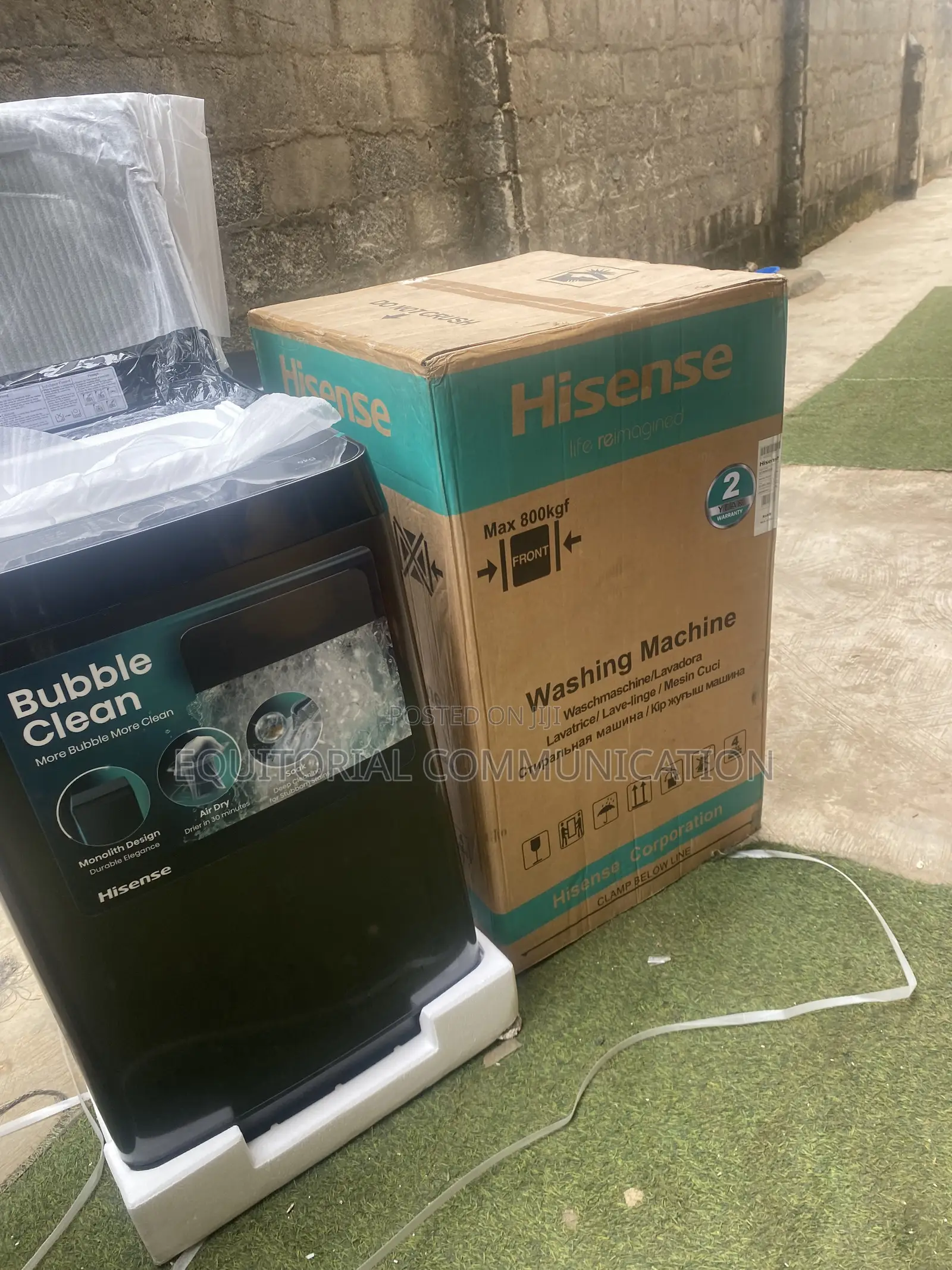 Hisense 9KG Automatic Washing Appliance
