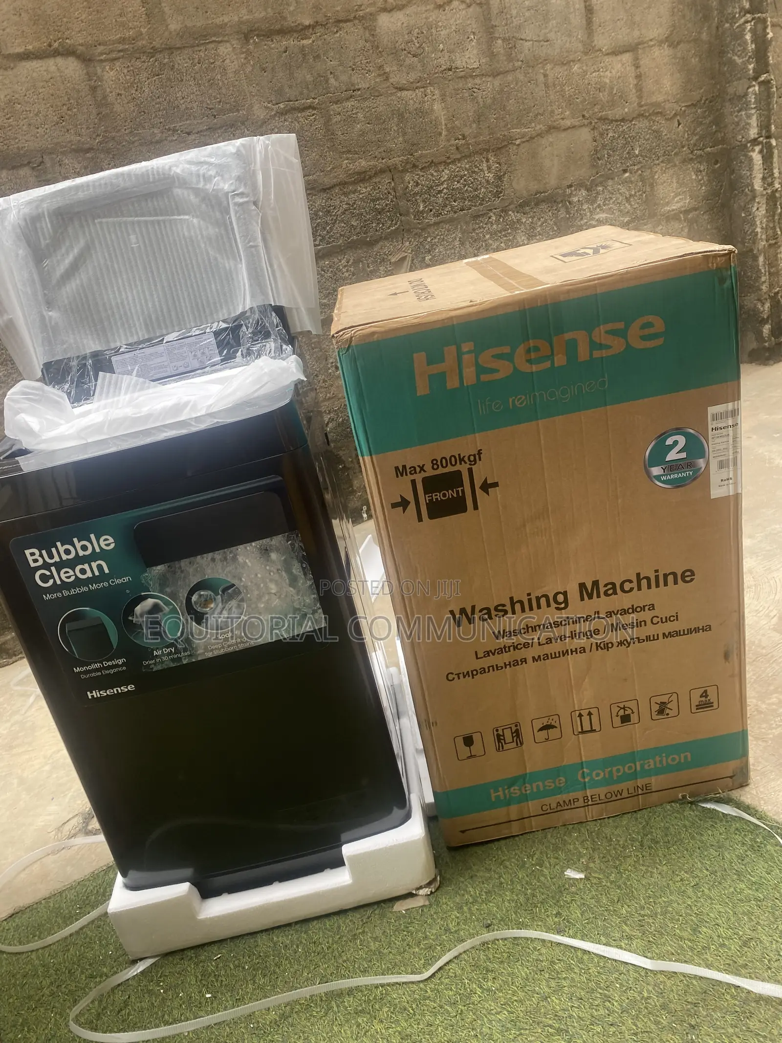 Hisense 9KG Washing Machine for Everyday Use