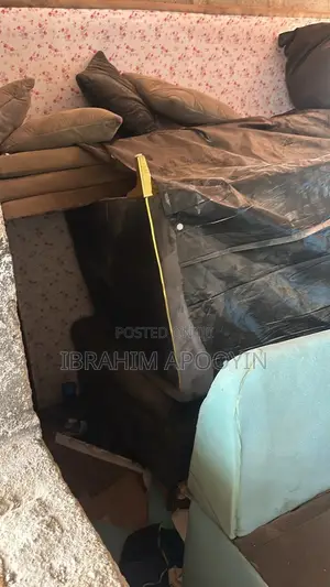 One Year Used L Shape Sofa/6by6 Bed Frame Available