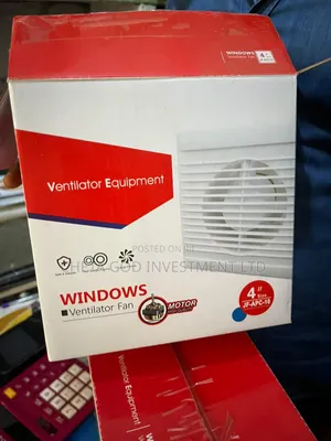 4 Inches Window Ventilator Fan