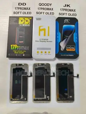 iPhone 17/17pro Max Soft Oled Original Screen