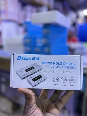 DTECH and HDMI 4 Port Splitter