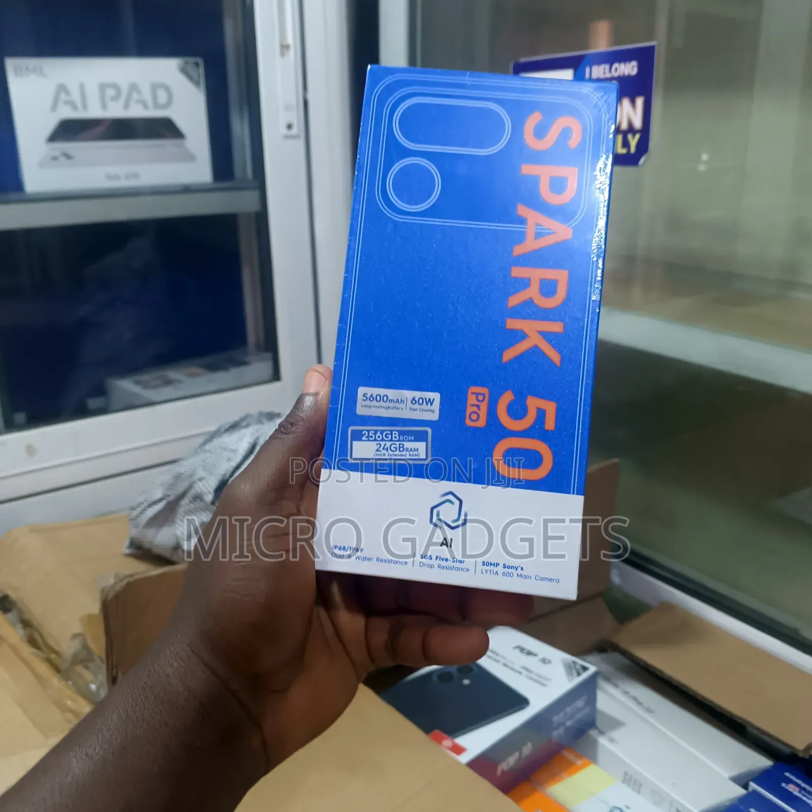 New Tecno Spark 50 Pro 256 GB