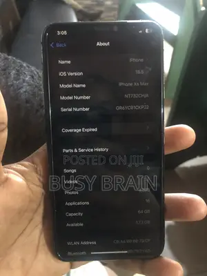 Apple iPhone XS Max 64 GB Gold
