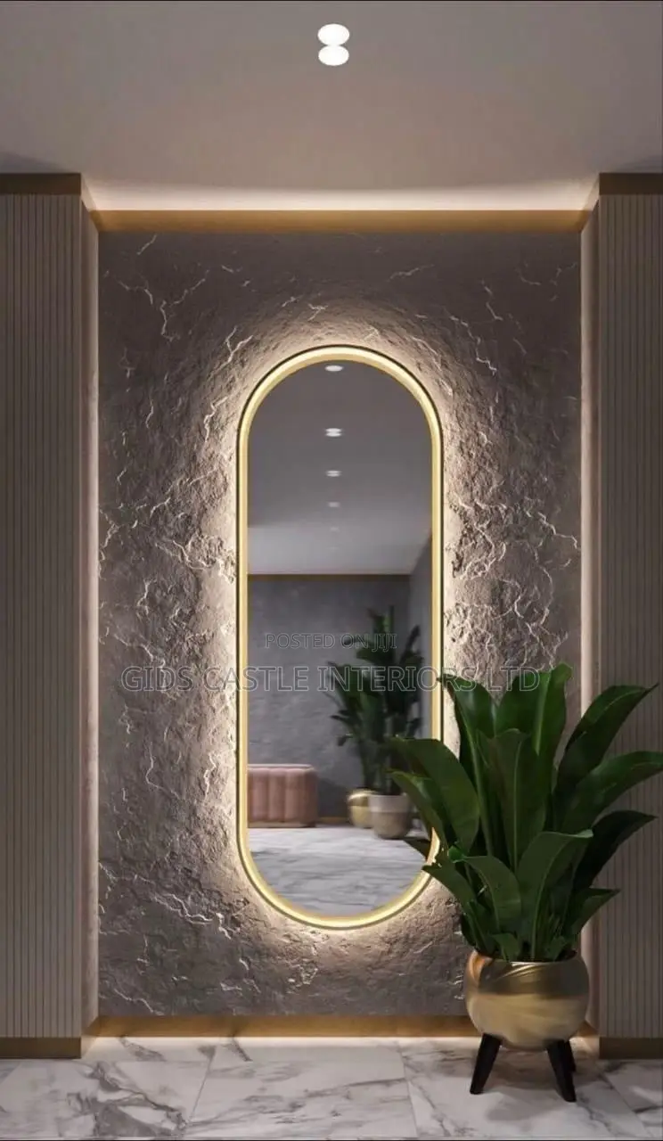 Luxury Full Length LED Mirror | Arched Wall Dressing Mirror