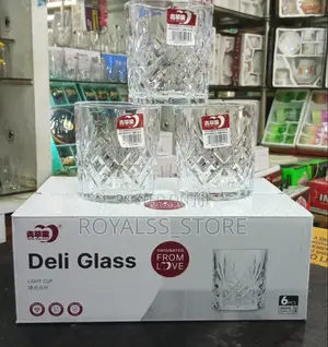 6Pcs 320ml Shot Whiskey Glass