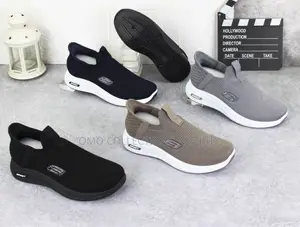 Premium Athletic Men’s Slip-on Sneakers – Fully Boxed