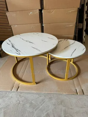 2 in 1 Marble Centre Table