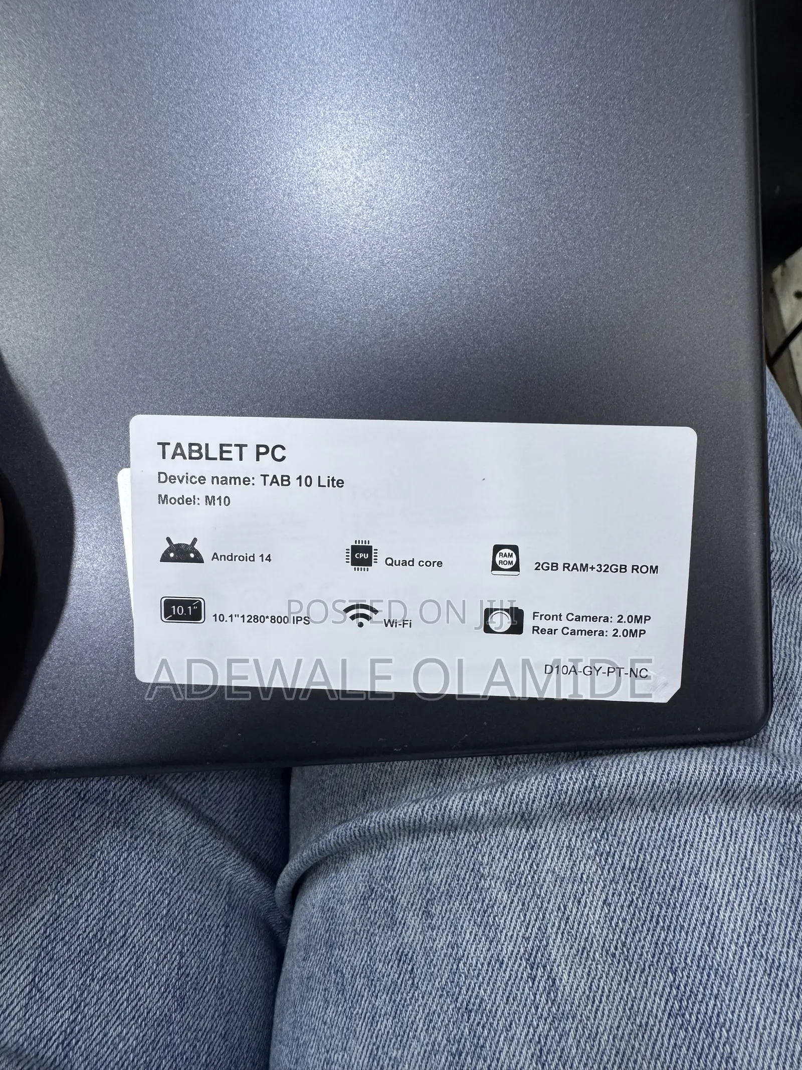 Tablet 32 GB Gray