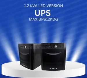 Maxi UPS 1200VA” LED Version. 5yrs Warranty