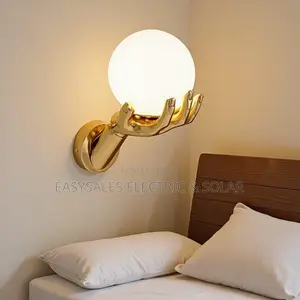 Golden Arm Wall Light