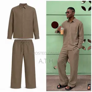 *Premium Quality Linen 2 Piece Restockedsizes : L, Xl, 2xl and 3xl