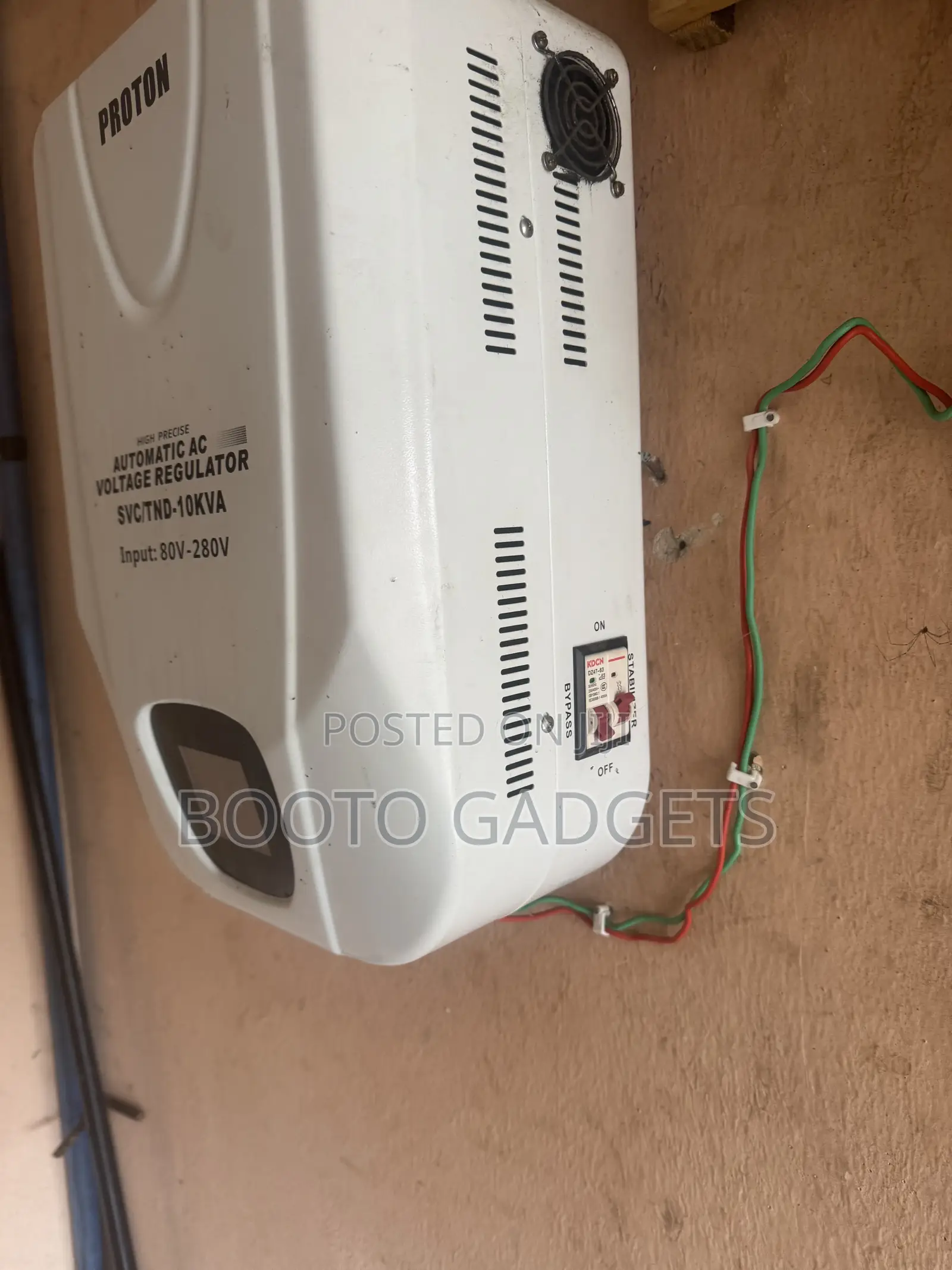 Proton 10kva Super Low Voltage Stabilizer