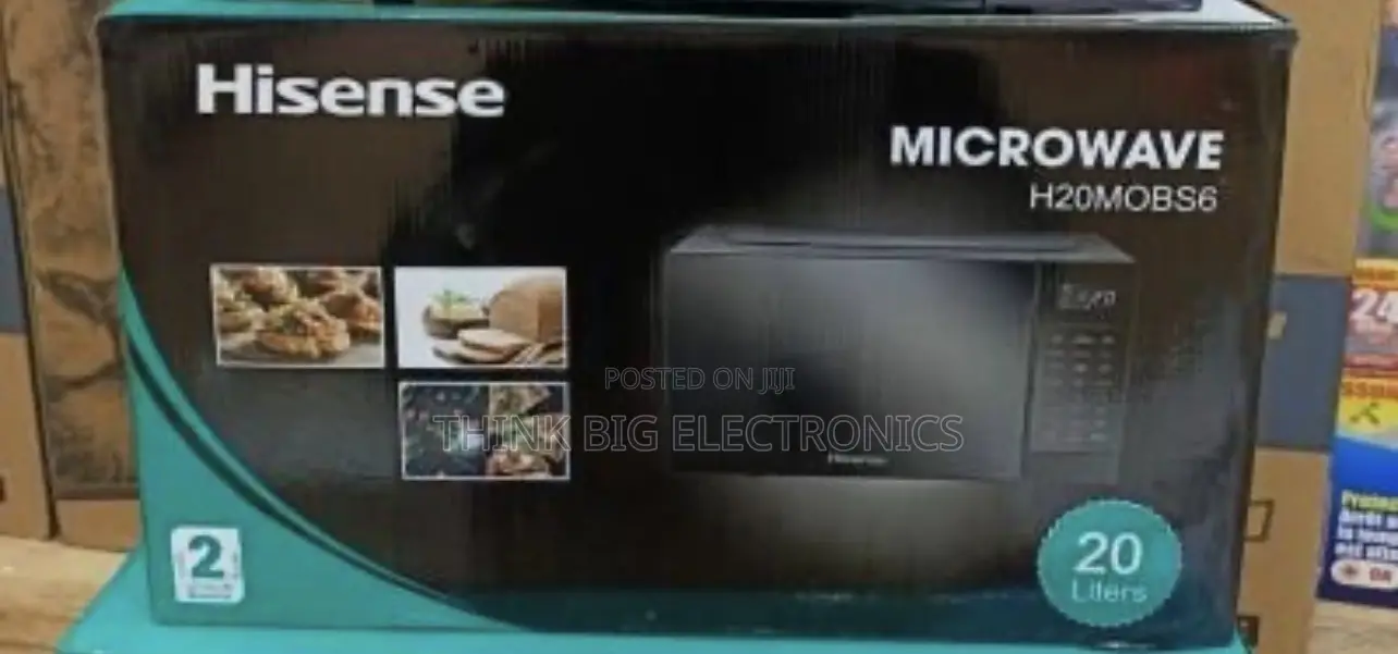 Hisense 20L Digital Microwave Oven (H20MOBS6) – Black