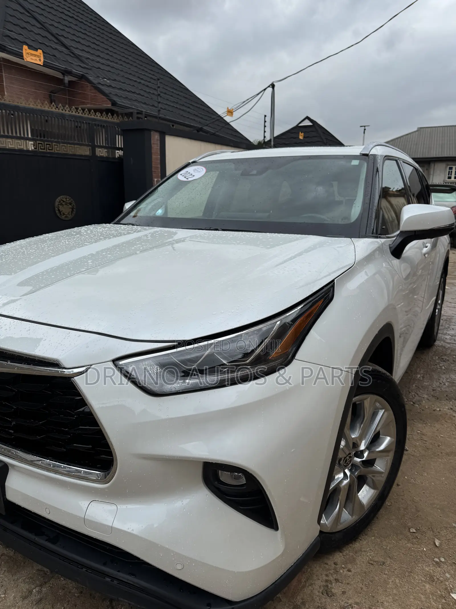 Toyota Highlander L 2022 White