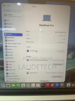 Laptop Apple MacBook Pro 2023 M2 16GB Apple M2 SSD 512GB