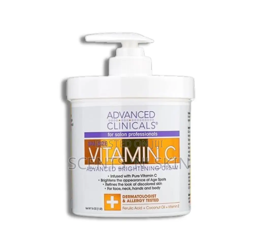 Advanced Clinicals Vitamin C Advanced Brightening Cream