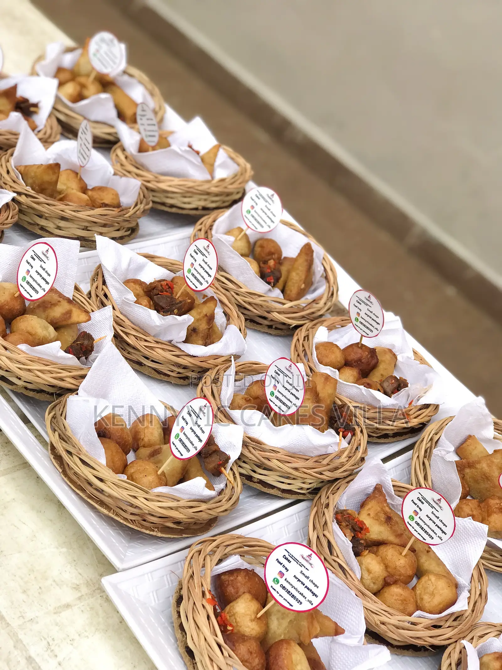 Party Packs Small Chops in Ibadan