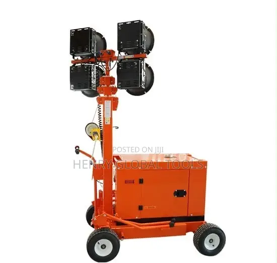 7kVA Mobile Diesel Tower Light Generator