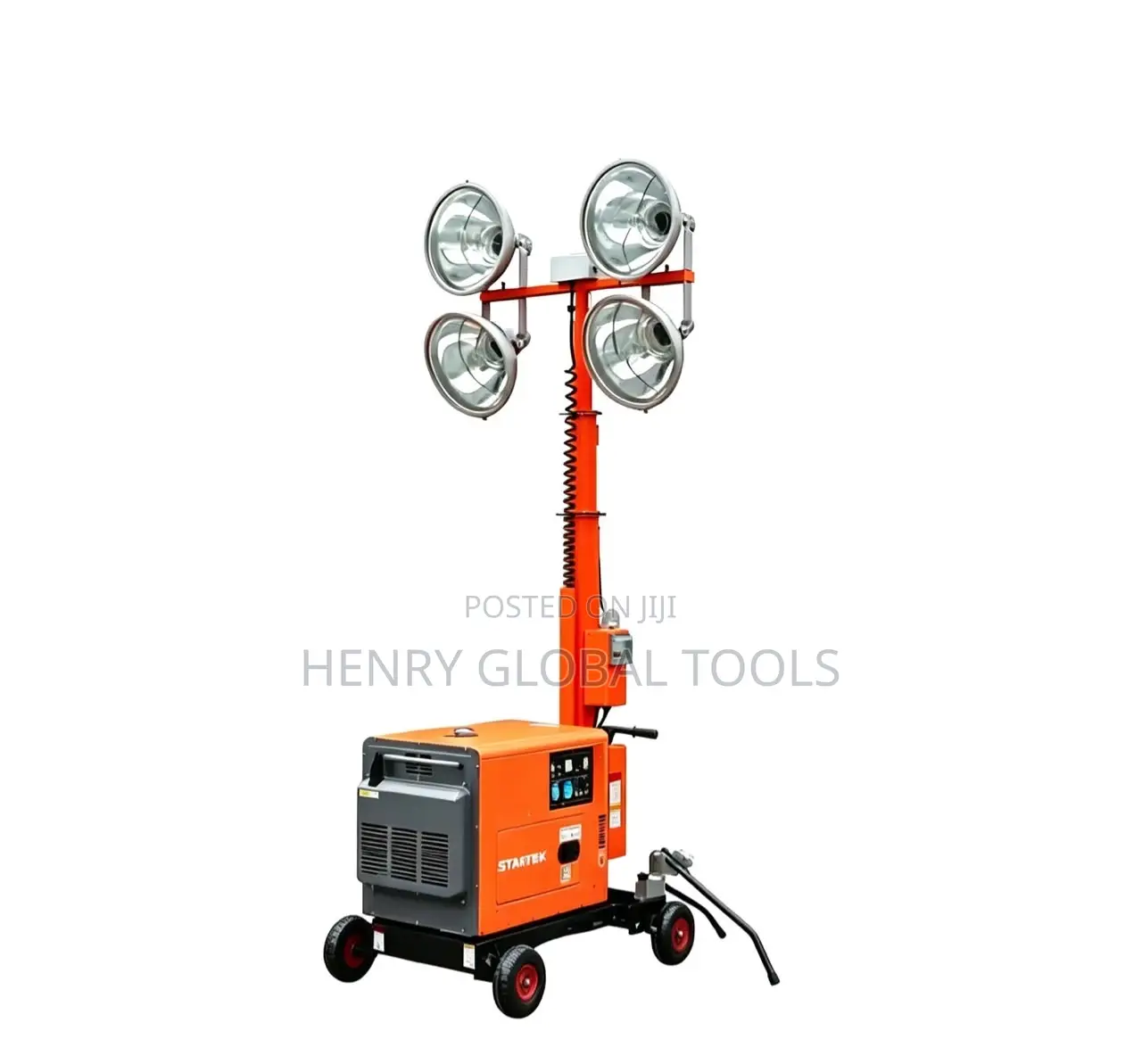7kVA Mobile Diesel Tower Light Generator