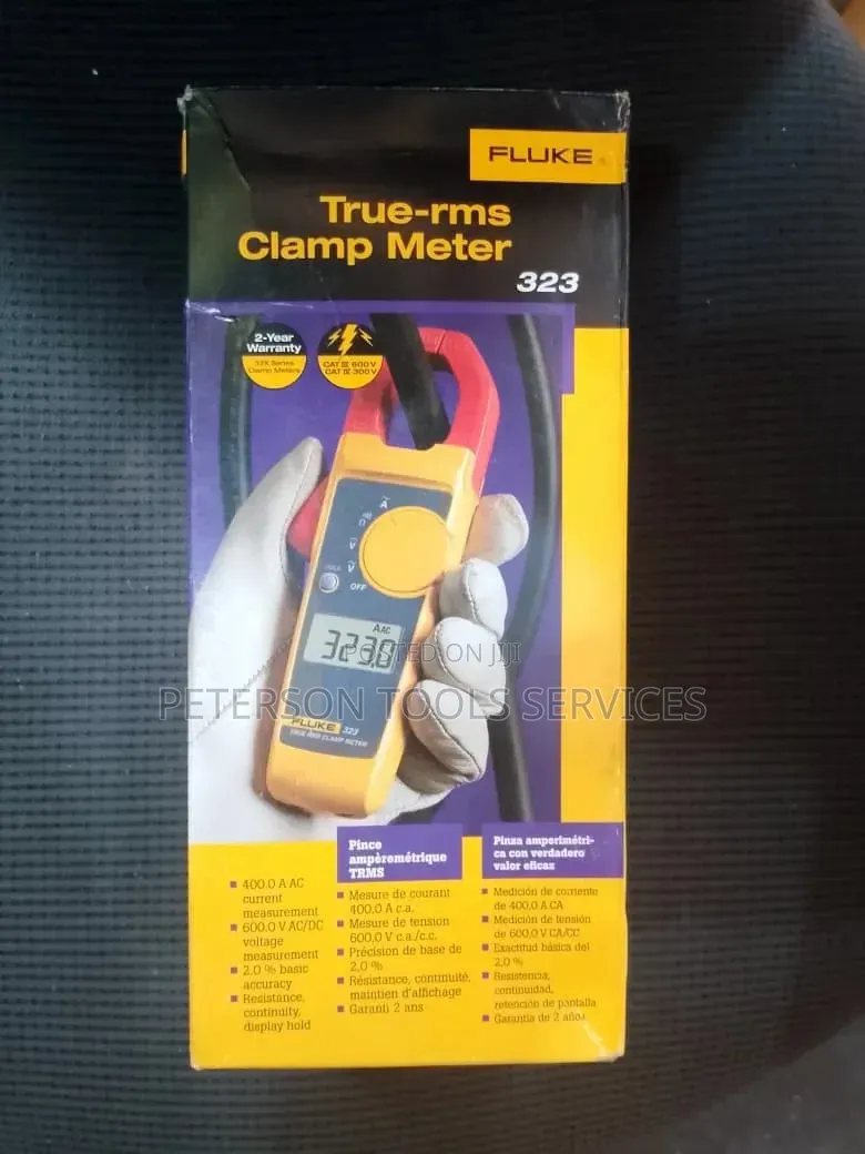 323 Fluke True-RMS Clamp Meter