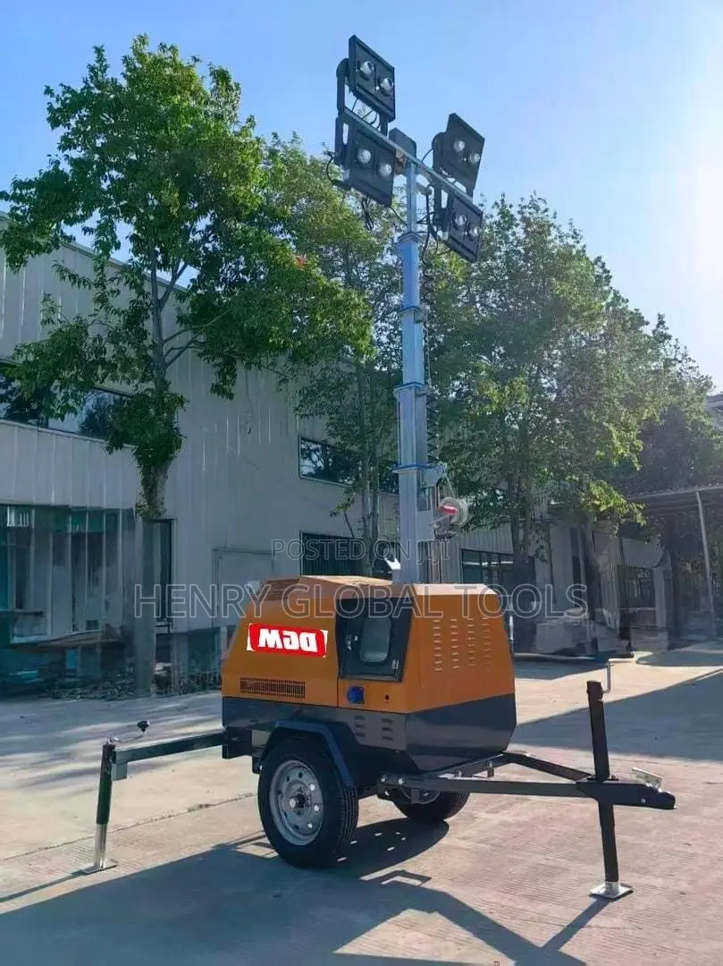 7.5kVA Mobile Diesel Tower Light Generator