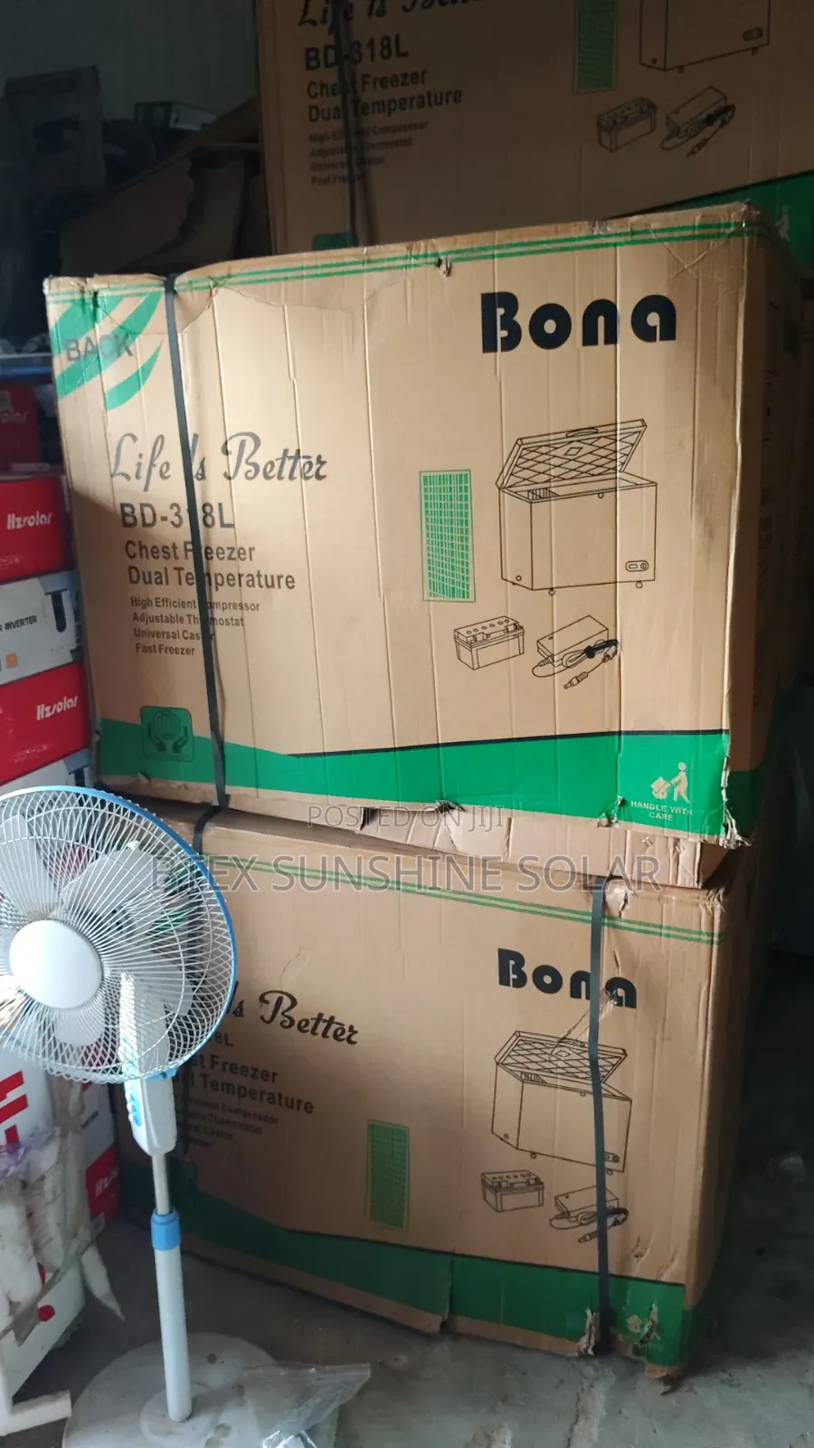 318liters Bona Dc and AC