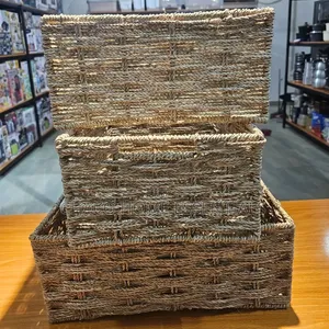 Multipurpose Woven / Rattan Storage Baskets( Small, Medium Large)