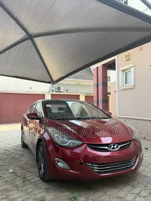 Hyundai Elantra 2013 Red
