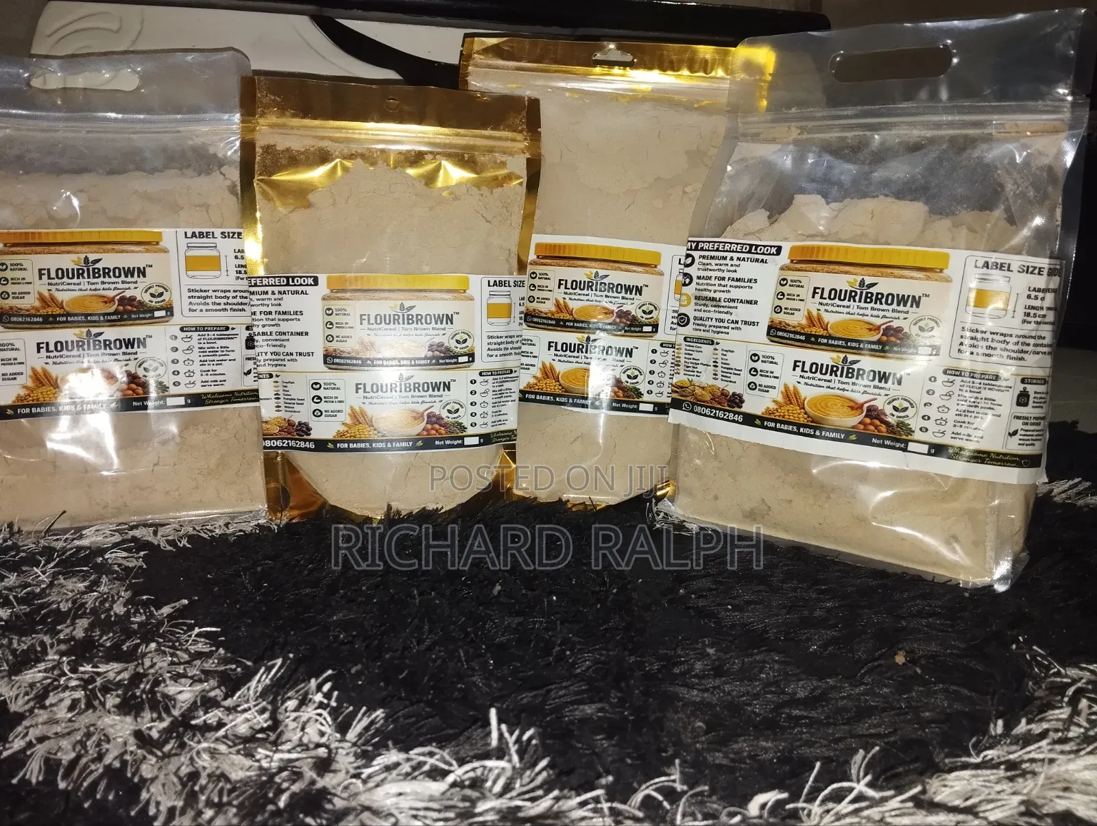 Flouribrowntm Nutricereal | Tom Brown Blend 500g
